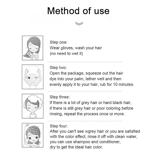 Miniatura 9 de Tikieta - Tinte para el cabello, tinte natural para cabello gris, tinte para el cabello a base de plantas, 0.7 fl oz, 10 paquetescaja, tinte para el