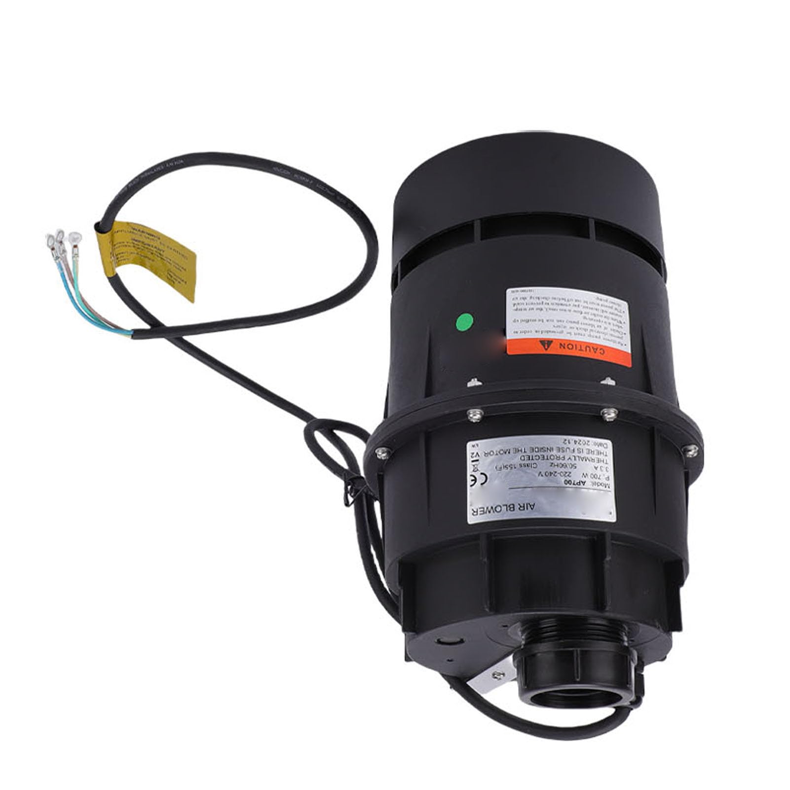 FILFEEL Bomba de Circulación SPA para Bañera y - de Circulación Eficiente de 220-240 V con Burbuja de Oxígeno Integrada y Sobrecarga - Carcasa de Plástico, 245 X 142 Mm (700W)