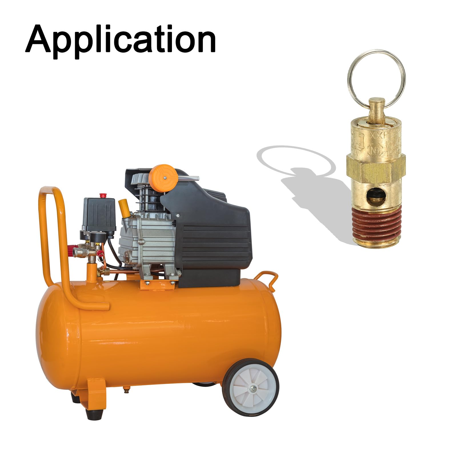 Valvola Di Sicurezza 1 1/4" Ottone Rosso 0,5 - 25,0 Bar- Per Pressioni - Foto 13