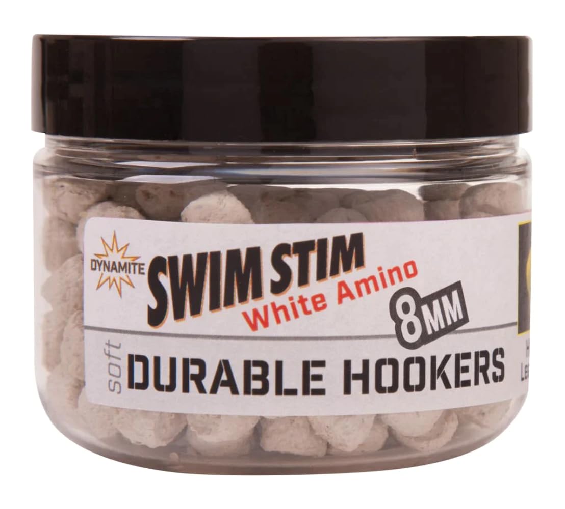 Dynamite Baits Pellets Durable Hook Pellet Swim Stim White Amino - D.8mm - 52g - ADY041442 - DY1442