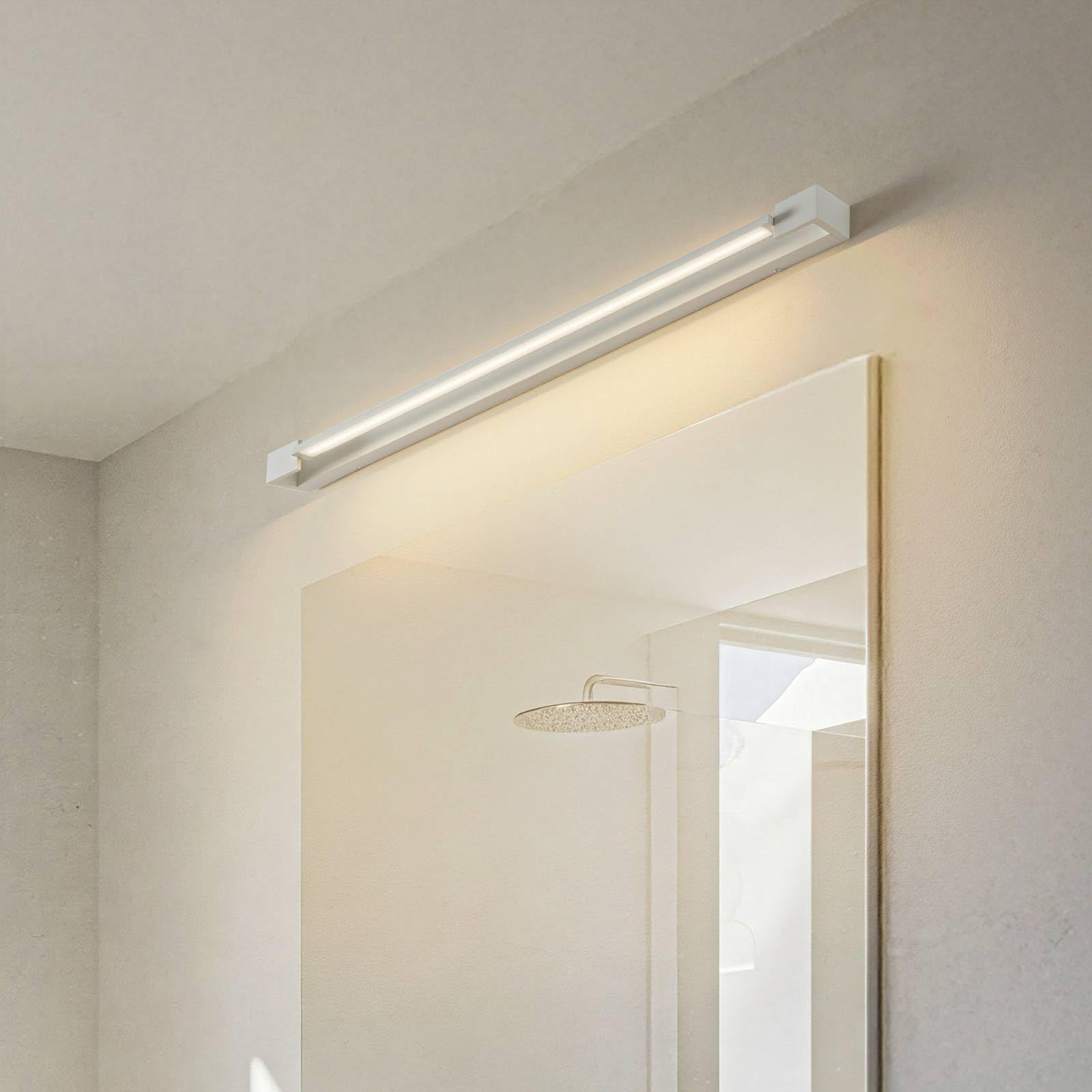 Arcchio ,schwenkbar (spritzwassergeschützt (Modern) in Weiß aus Aluminium (1 flammig,) - Bad Wandleuchten Spiegelleuchte Badezimmer Wandbeleuchtung Badezimmerleuchte