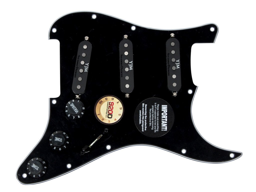Buy 920D Custom Loaded Pickguard Seymour Duncan YJM Fury STK-S10 