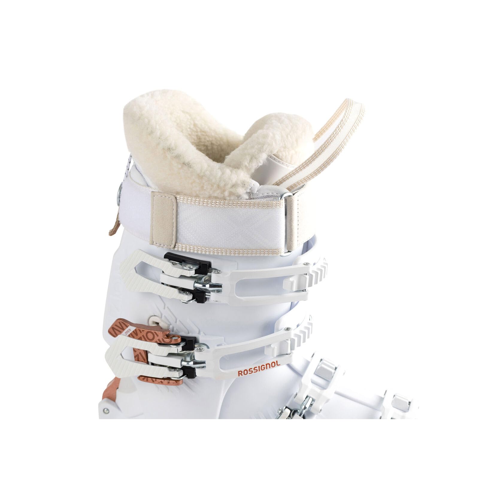 Rossignol - Scarpe Da Sci Vizion 4b Pro 100 W Gw Bianca Donna - Donna - Dimensione 100 - Bianco