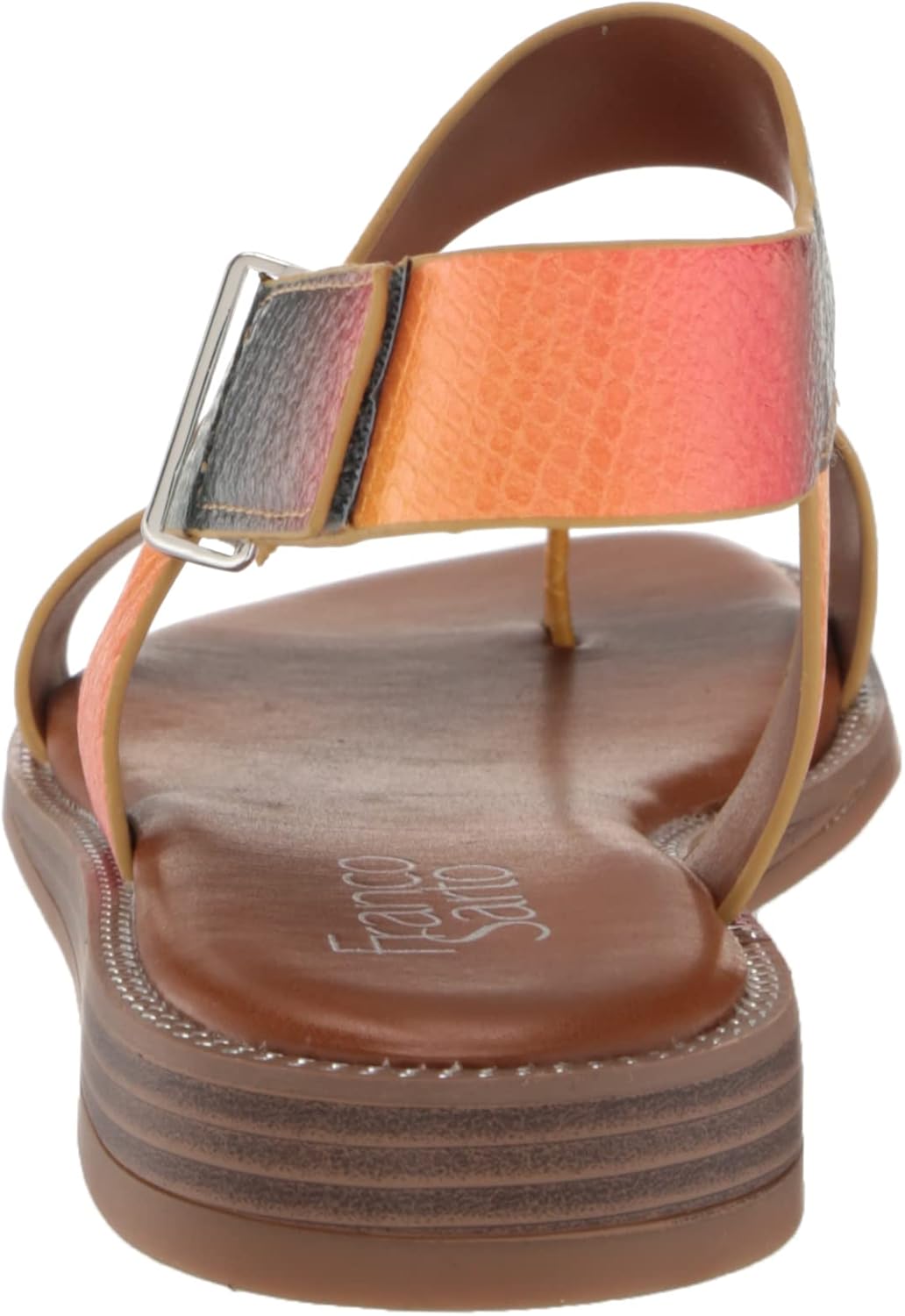 Franco Sarto Women's Glenni Sandal 7.5 Multi