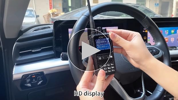 SHJ GMRS Radio Handheld With Bluetooth Programming - Dual Band Ham Radio With NOAA Weather