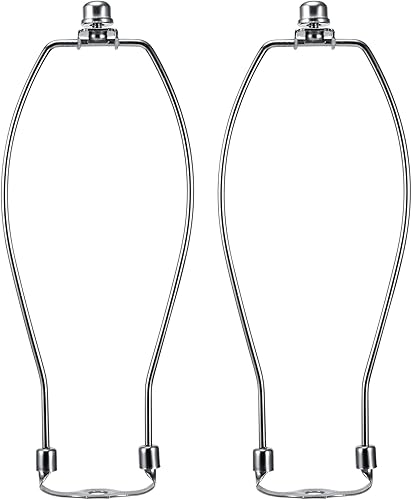 Pack 2 accesorios de iluminación para lámpara de níquel de 10 pulgadas con bases de sillín desmontables, ligero, paquete de 2 accesorios de