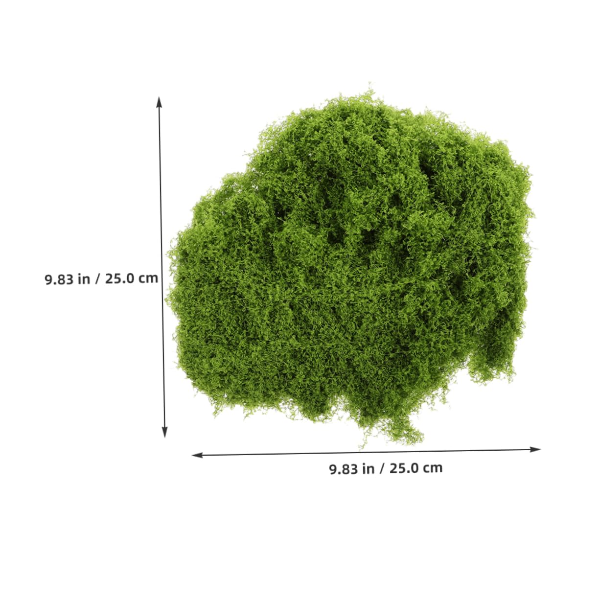 DIYEAH Fabric Artificial Moss Versatile for DIY Craft Faux Moss for Planters Fairy Gardens