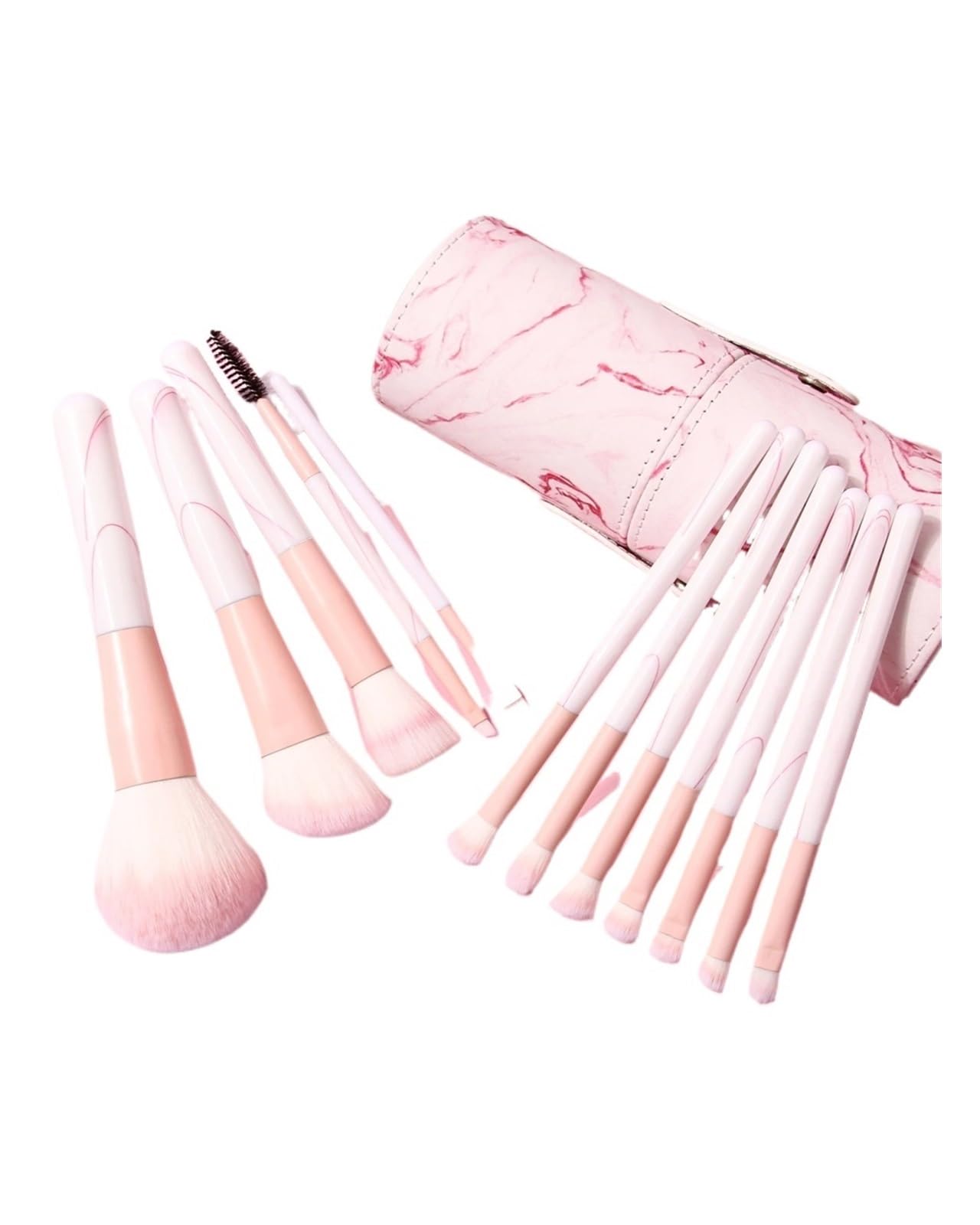 Custodia Per Pennelli Da Trucco In Pelle Pu Secchio porta pennelli for trucco da viaggio