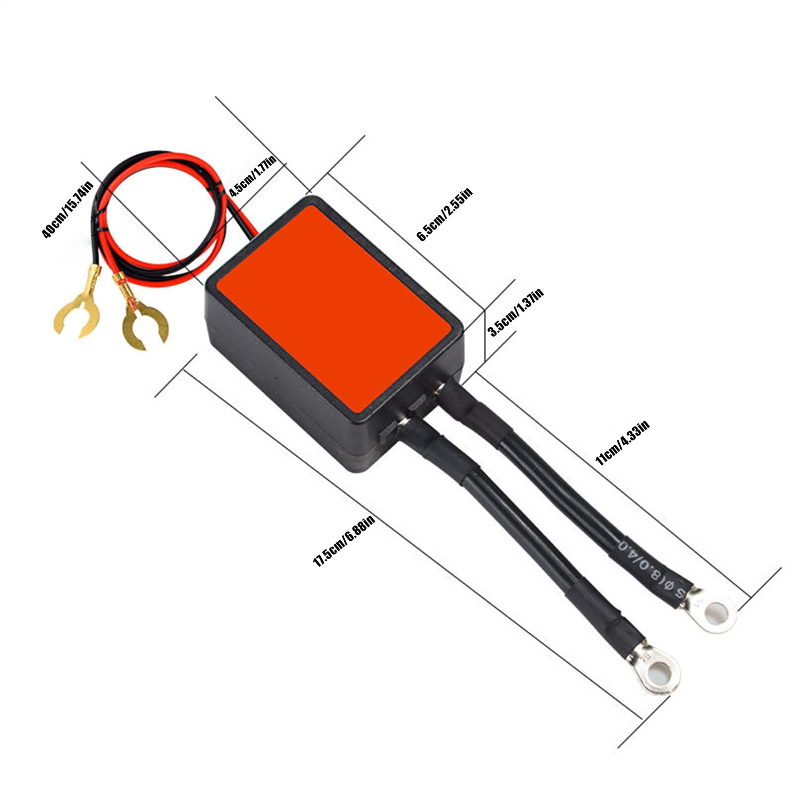 Disjoncteur 12V | Isolateur Intelligent 12V 300A à Haute Capacité | Coupe-circuit pour Batterie de Motocyclette - Pour Moto Bateau Pêche Maritime Quad Camion Remorque Véhicule Camping-Car
