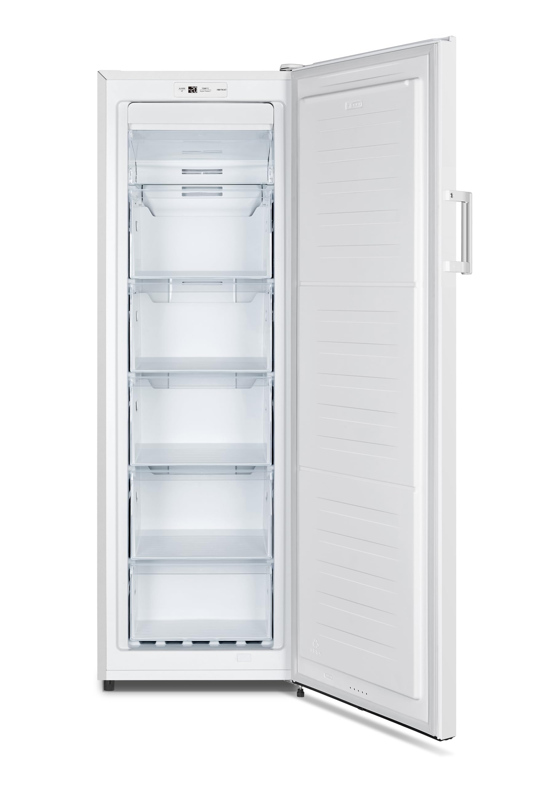PKM Gefrierschrank GS212.4A++NF N | weiß | 194 Liter | Fast-Freeze | No Frost | Breite 56 cm | 5 Schubladen | 1 Gefrierklappe | Türanschlag wechselbar