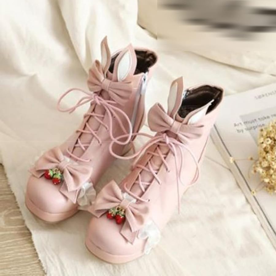 Amazon | [VRGT] ブーツ ショートブーツ 編み上げブーツ レースアップ