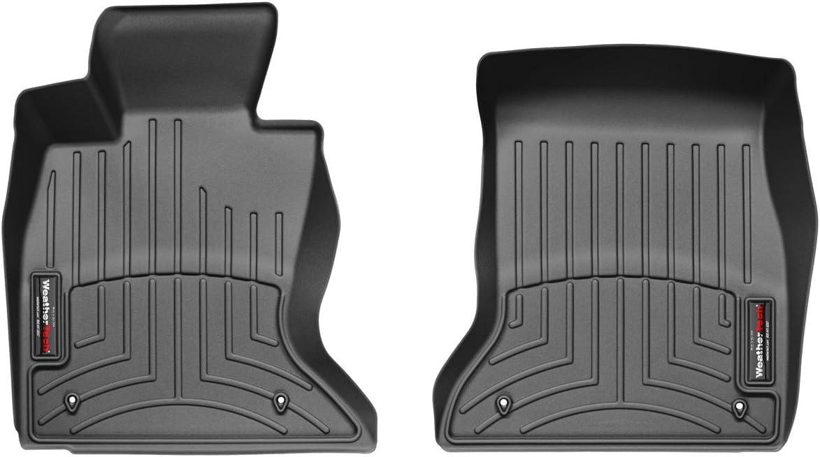 WeatherTech Custom Fit FloorLiners for BMW 528i, 535i, 535d - 1st Row (453301), Tan