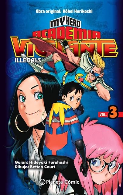 Portada de My Hero Academia Vigilante Illegals nº 03/15