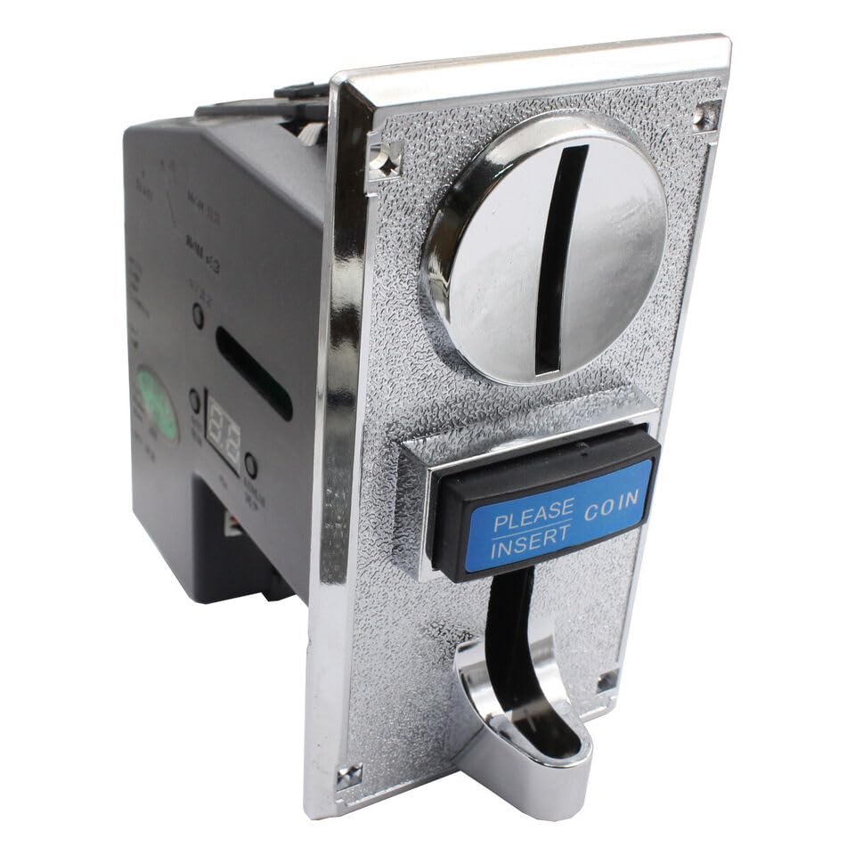 Multi Coin Acceptor Selector Slot Fit for Arcade Game Mechanism Vending Machine