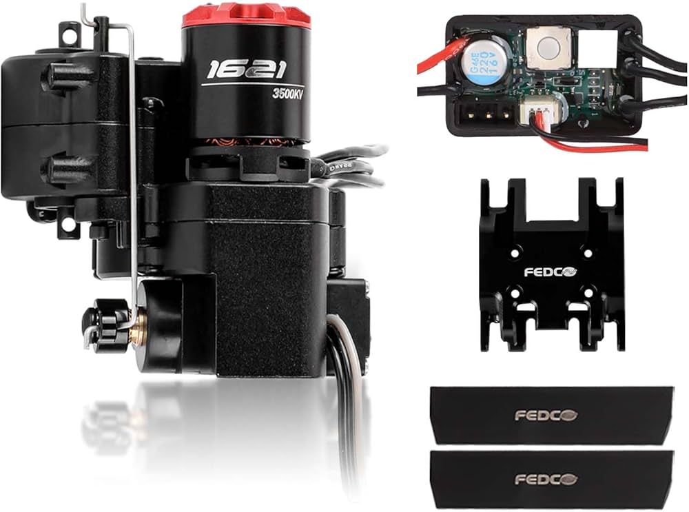 ホビーウイングモーターESCセット Amazon.com: FEDCO Motor Upgrade 2-Speed Transmission with