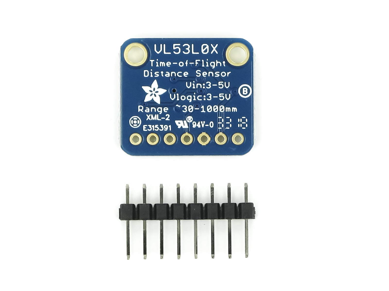 Adafruit VL53L0X Time of Flight Distance Sensor - ~30 to 1000mm