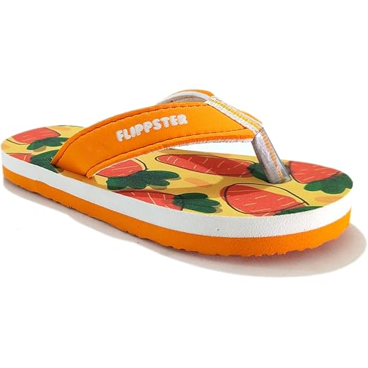 Cute Flip Flops - Carrot Print Design