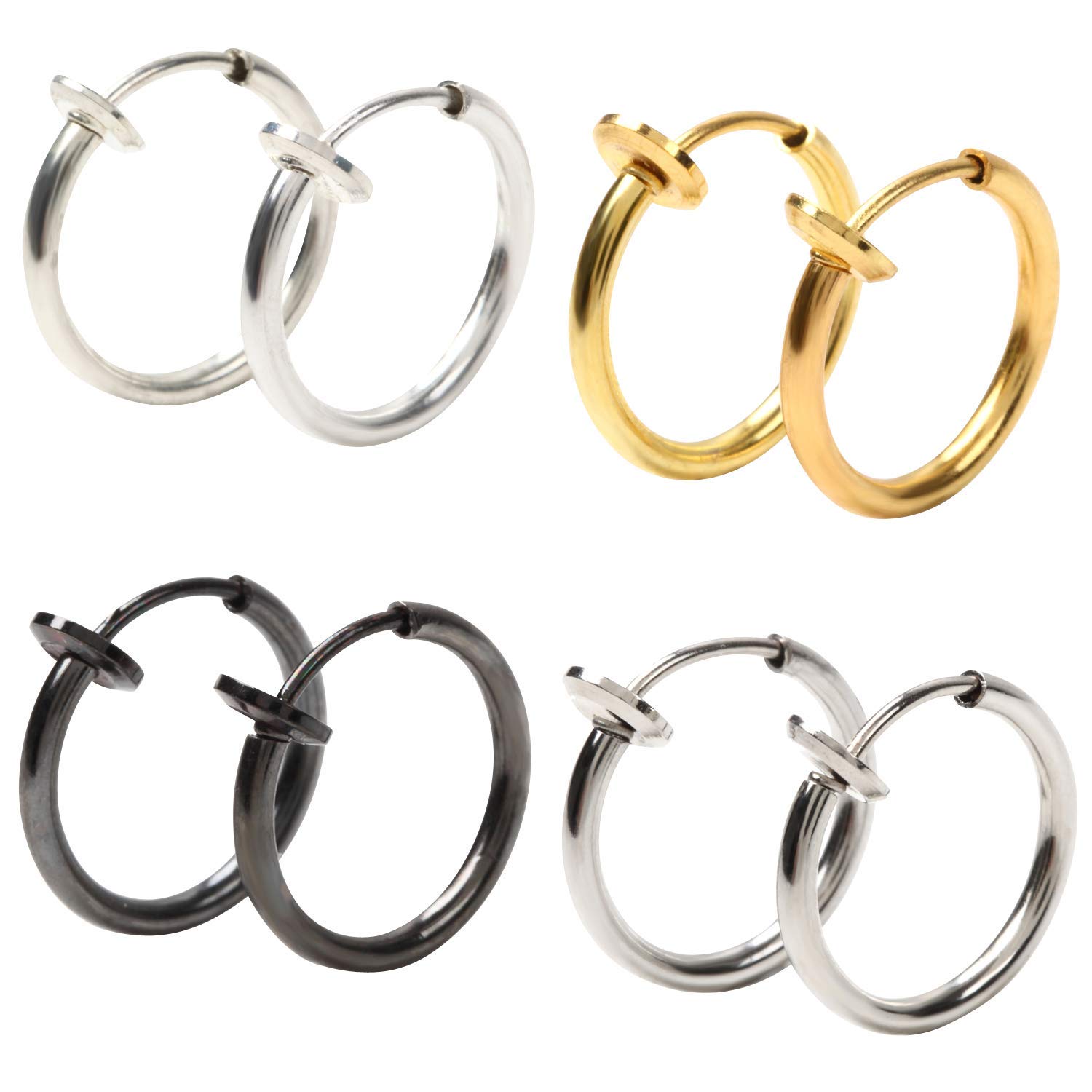 ぷーぷー様専用イヤリング4点セット GU公式 | カラーフープ