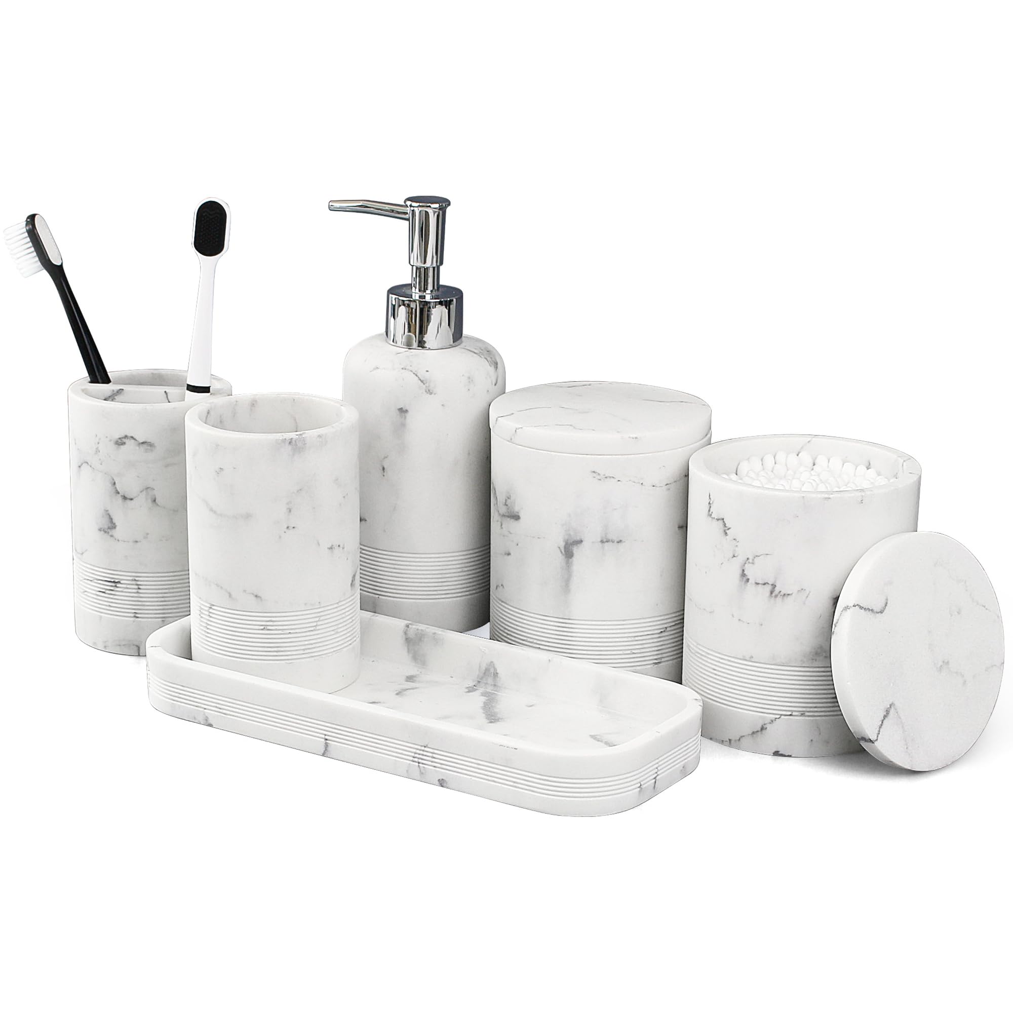 LIN CHUAN 6-Piece Bathroom Set