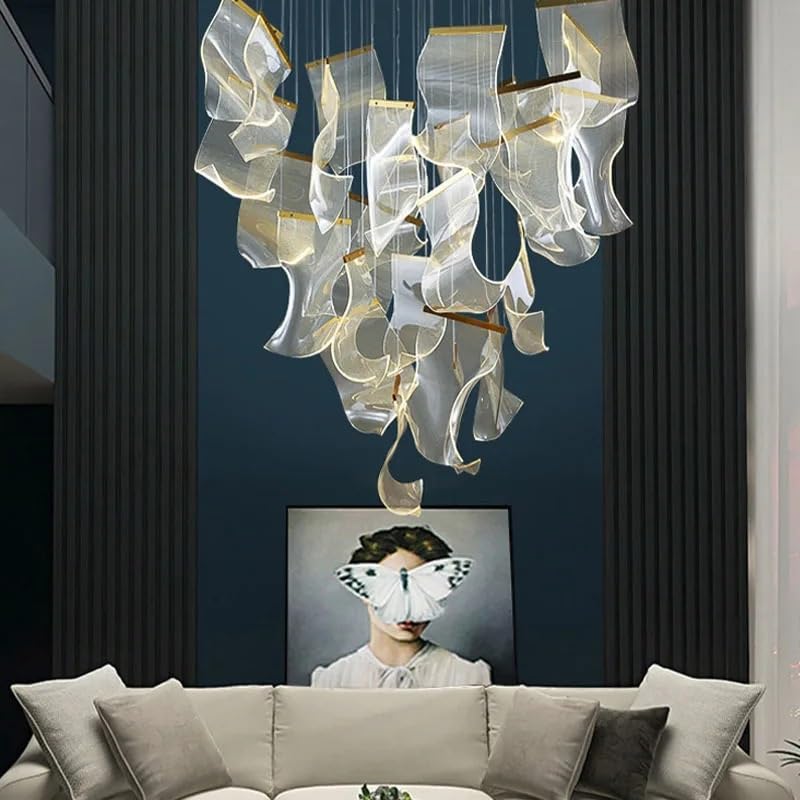 Generico Lampadari, Lampadario moderno a led for sala da pranzo, lampadari for soggiorno, lampade a sospensione for ristorante, a a soffitto(White light)