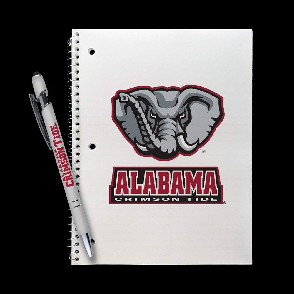 Greeting Pen 1202M2 Alabama Crimson Tide 5" X 8.25" Notebook/2 Pen Set