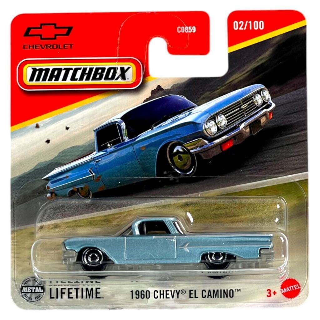C0859 Matchbox 1:64 Single Cars 1960 Chevy El Camino JFT05