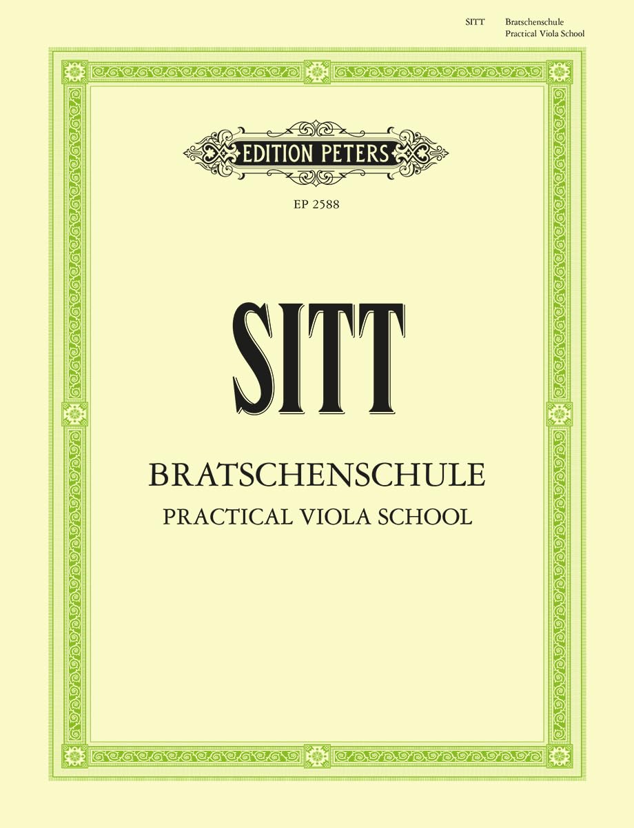 Sitt: Practical Viola School      Sheet music – January 1, 2010