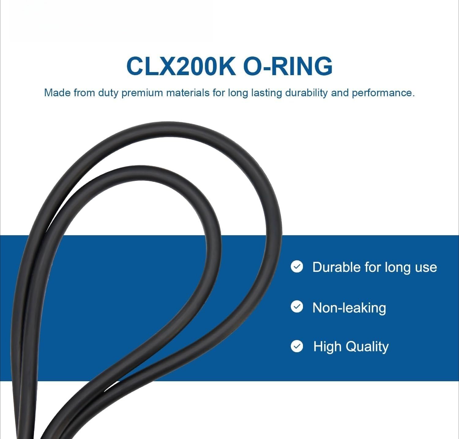 CLX200K - Tapones tóricos para clorador de piscina Hayward CL200/CL220 (2 unidades)