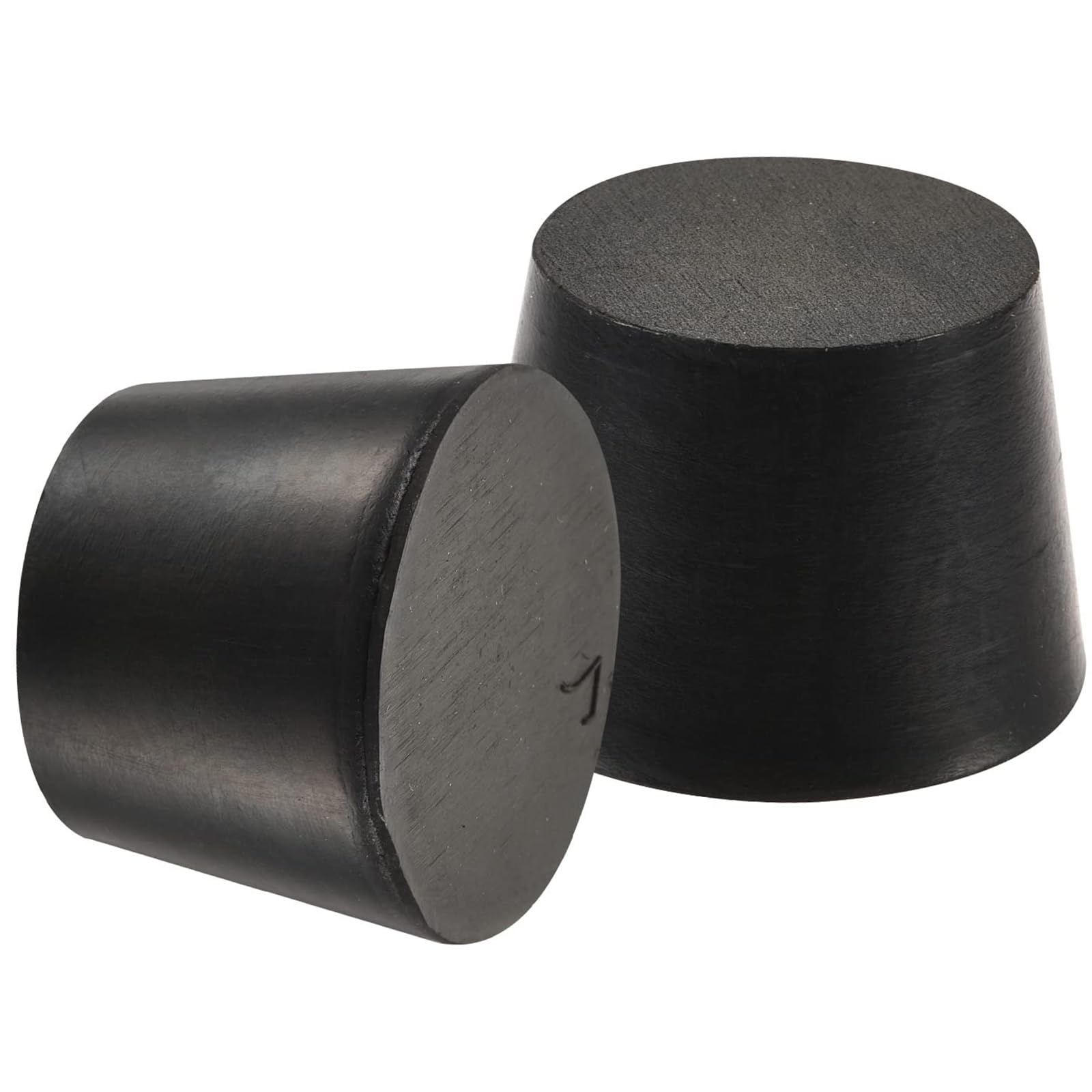 TOP-VIGOR 5Pcs Rubber Tapered Plug, 30mm to 37mm Solid Silicone Stopper