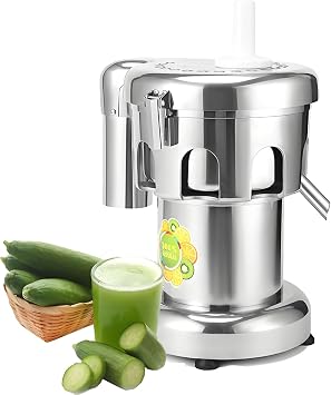 Commercial Juice Extractor, 370W/550W Heavy Duty Juicer Machine with Filter, Stainless Steel Juice Press Machine, 80-100 kg/hr /100-120kg/hr Juice Amount