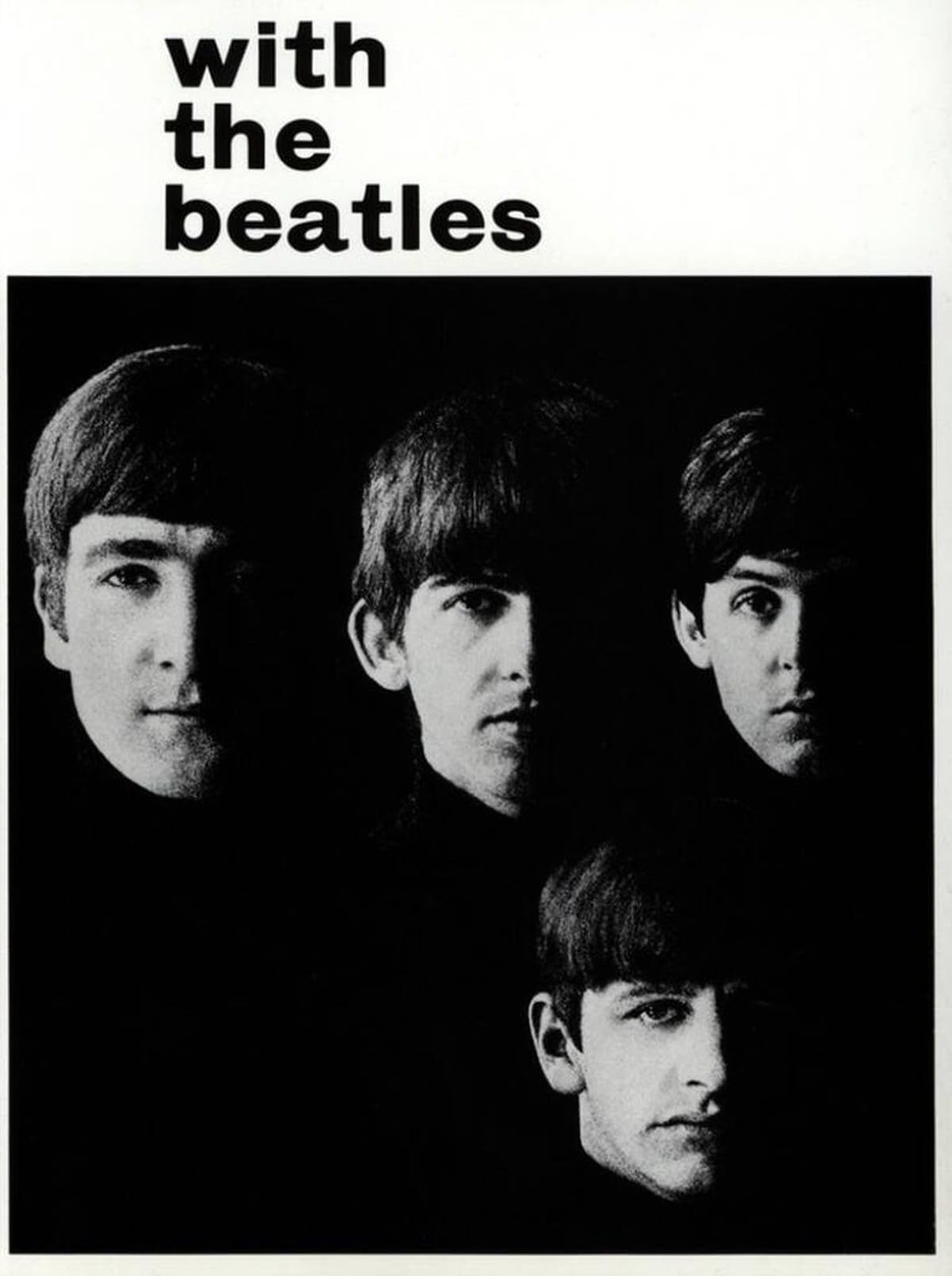 With The Beatles. Piano, Vocal And Guitar.