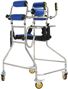 Adult Walking Aid Standing, Elderly and Disabled Assisted Walking Standing Frame, Hemiplegia Rehabilitation Standing Frame,B A