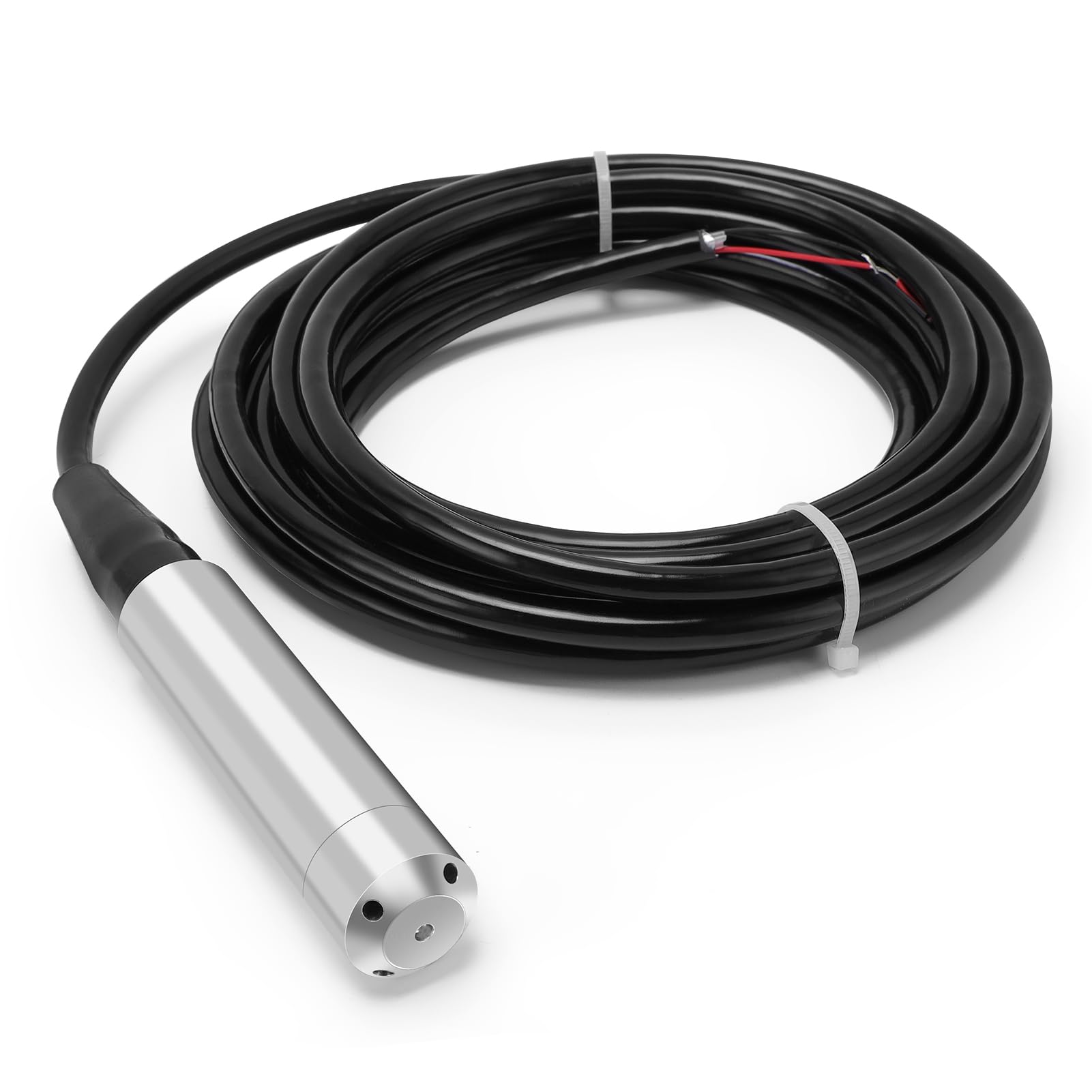 Trasmettitore di livello liquido, Trasmettitore di livello dell'acqua DC24V, 6m Cavo Impermeabile, Output di trasmissione 4-20 mA, rilevare gamma 0-5m per Rilevare L'acqua