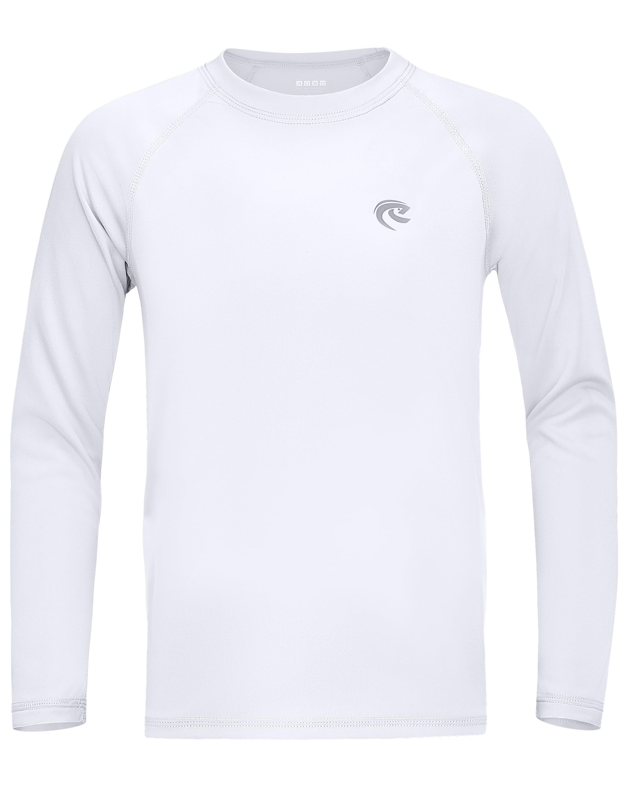 boys upf 50 swim shirt long sleeve 1 or 2 pack uv sun protection rash guard youth kids spf water shirts for beach surf