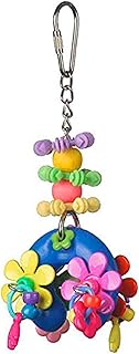 Super Bird Creations SB1085 Flower Power Bird Toy, Small/Medium Bird Size, 7