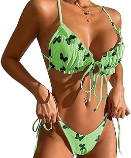 ホルターネクタイサイドトライアングルセクシーな水着レディース三角ビキニハイカットネクタイサイドビキニストリングホルタービキニ水着ハイ