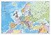 Produktbild Europakarte Staaten Europas, 95 x 66 cm als Poster (9709929627435)