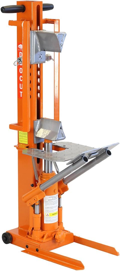 Forest master Manual Heavy Duty Log Splitter Fast 10 Ton splitting force DUO10T