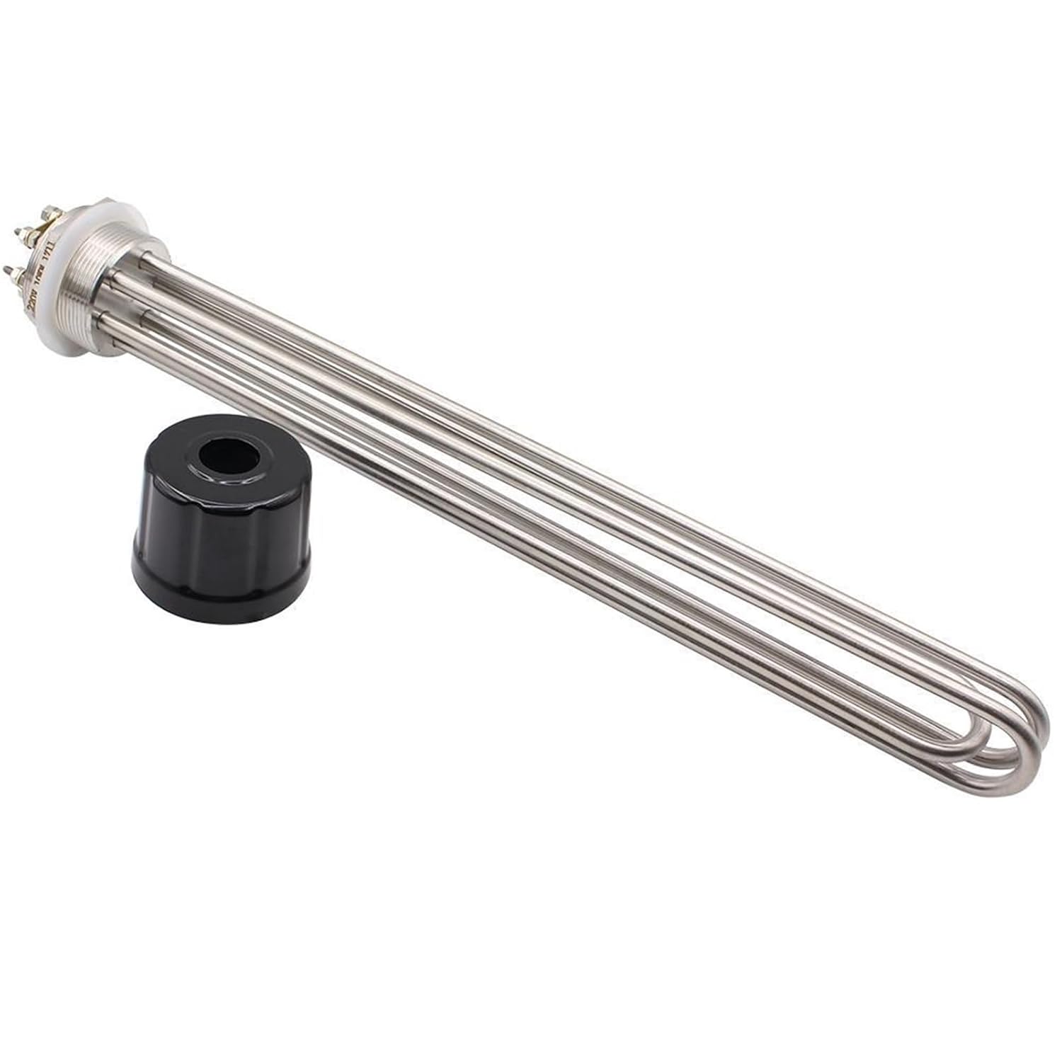 Electrical Heating Element Water Heater Immersion Pipe DN50 2inch Thread 220v 10kw 1Pcs