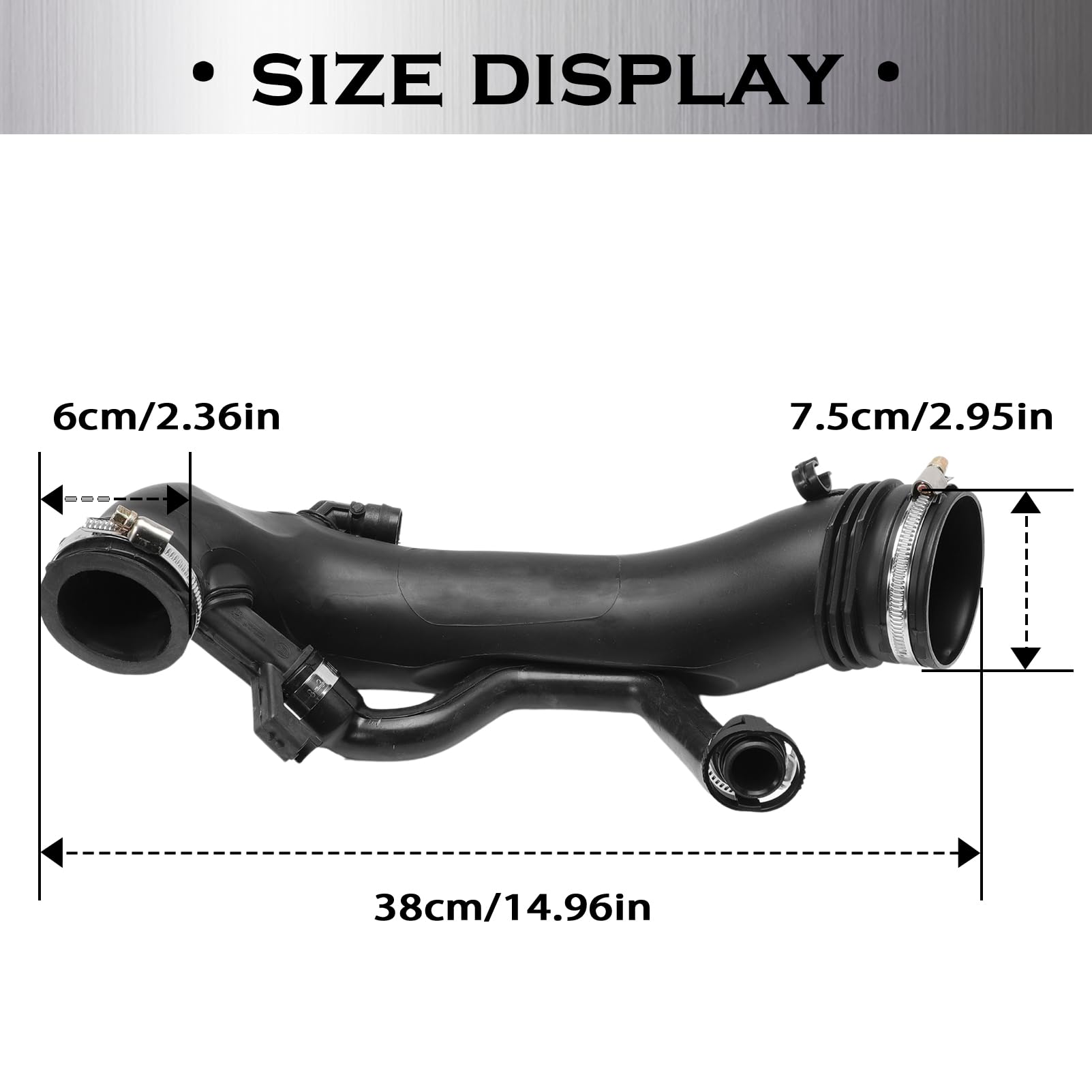 1440Q6 Tuyau admission d'air 9811909980 pour Peugeot 207 207CC 308 508 3008 5008 Citroen C4 C5 DS3 DS4 DS5 Tuyau Turbo D'Admission Durite Admission Air