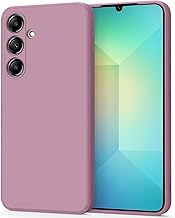 Wanme Case for Samsung Galaxy S25 5G, Premium Silicone Cases, Full Protection Camera Lens, Scratches and Drops Resistant Protective Cases for Samsung Galaxy S25 5G, Plum