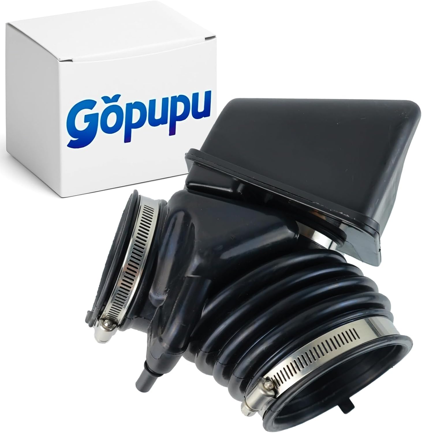 696-175 Engine Air Intake Hose Compatible with Chevy Impala 2014-2020 3.6L V6, Air Intake Tube with Clamps Compatible with Cadillac XTS 2013-2019, Intake Boot 20885923 22935937 22887315 696-175