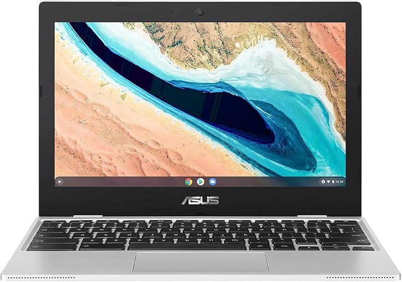 ASUS Chromebook CX1, 11.6" HD NanoEdge Display, Intel Celeron N4020 Processor, 64GB eMMC, 4GB RAM,Military Grade Standard Chrome OS, Transparent Silver, CX1101CMA-DB44