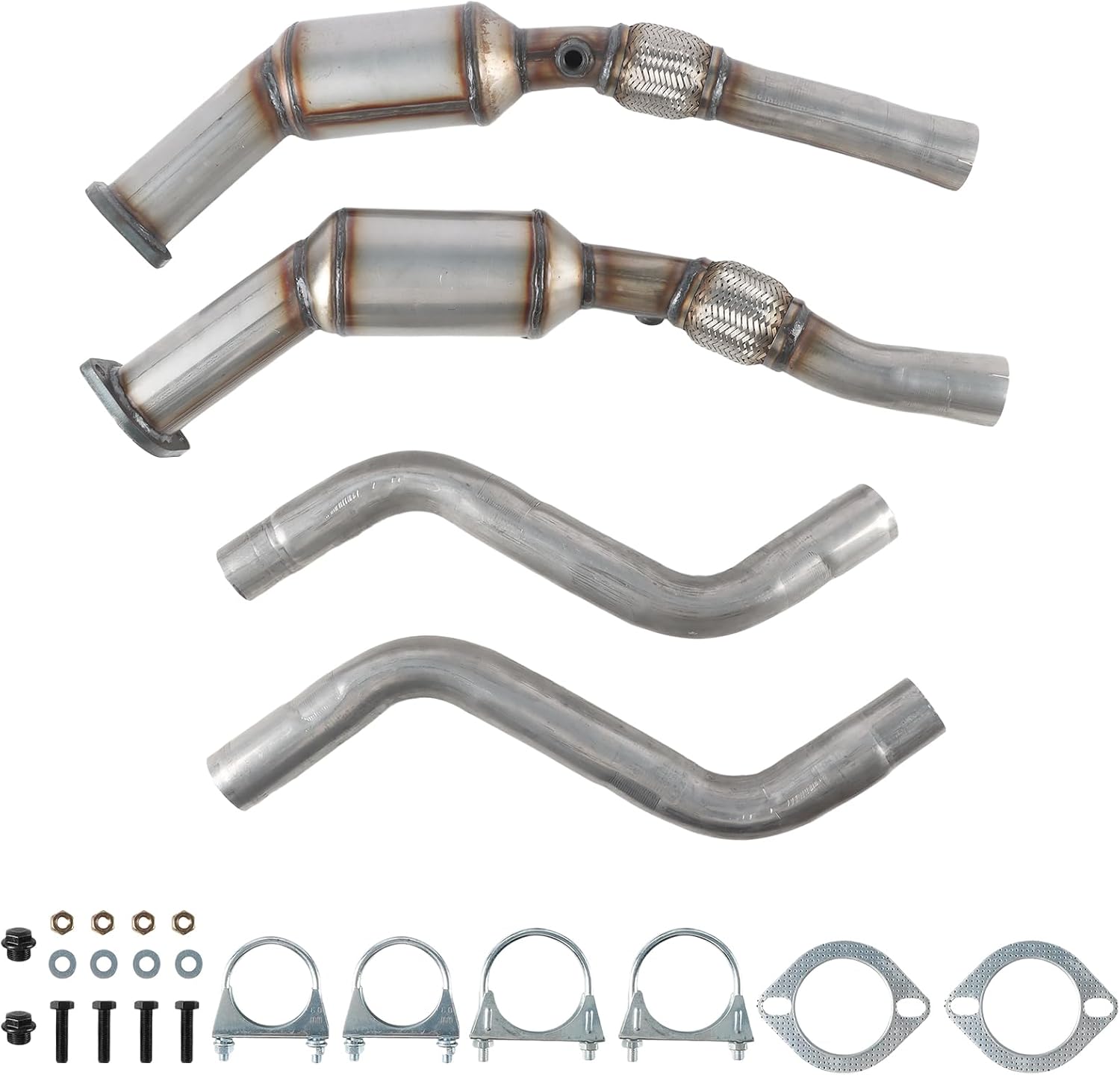 Left & Right Catalytic Converter Replacement for 2005-2007 Chrysler 300 Dodge Magnum, 2006-2007 Charger 5.7L RWD