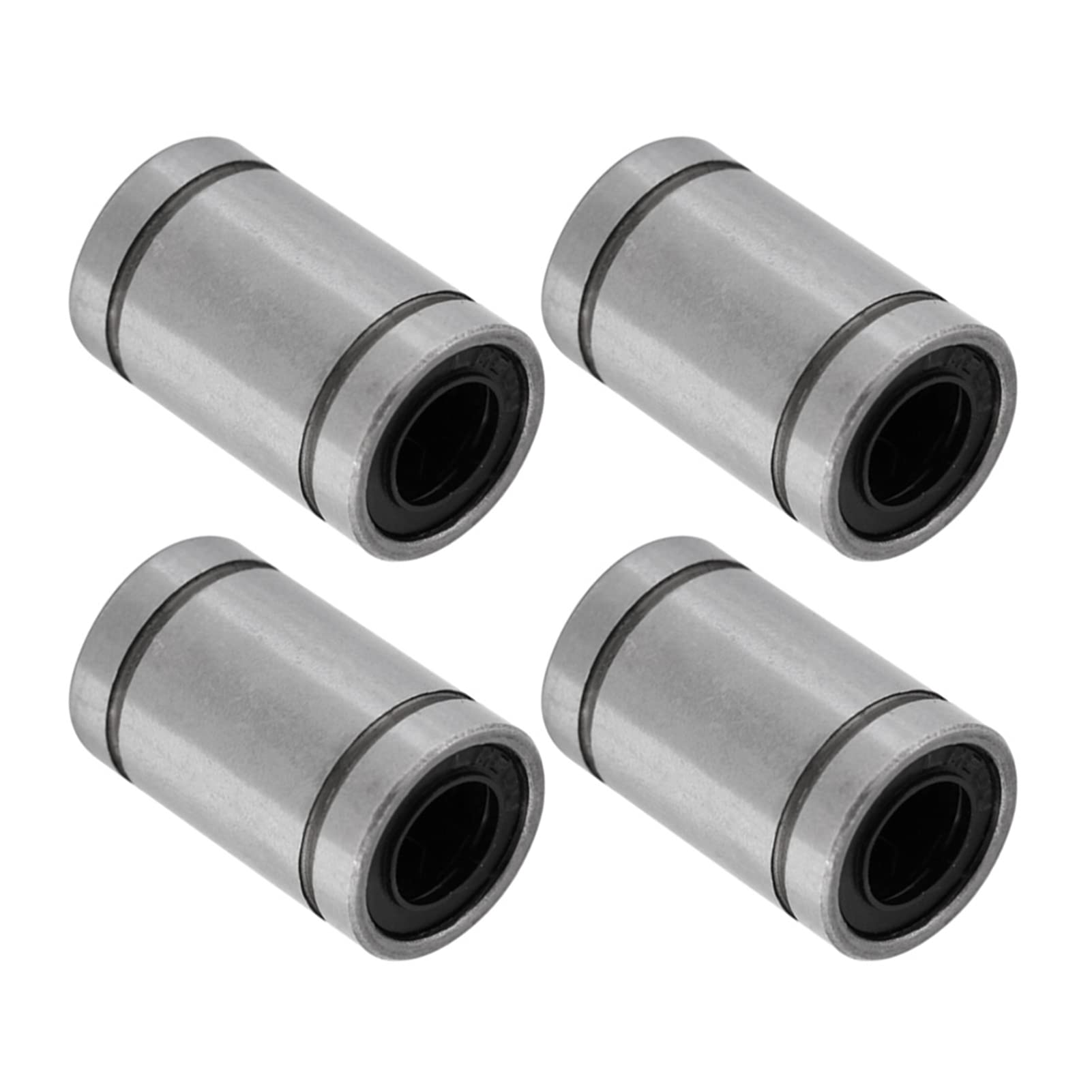 Łożysko Liniowe LM8UU, 8mm, Stal Łożyskowa, 10 Sztuk, do Drukarki 3D i CNC, 15mm Średnica Zewnętrzna, 24mm Wysokość