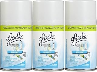 Glade Automatic Spray Refill - Clean Linen - 6.2 oz - 3 pk