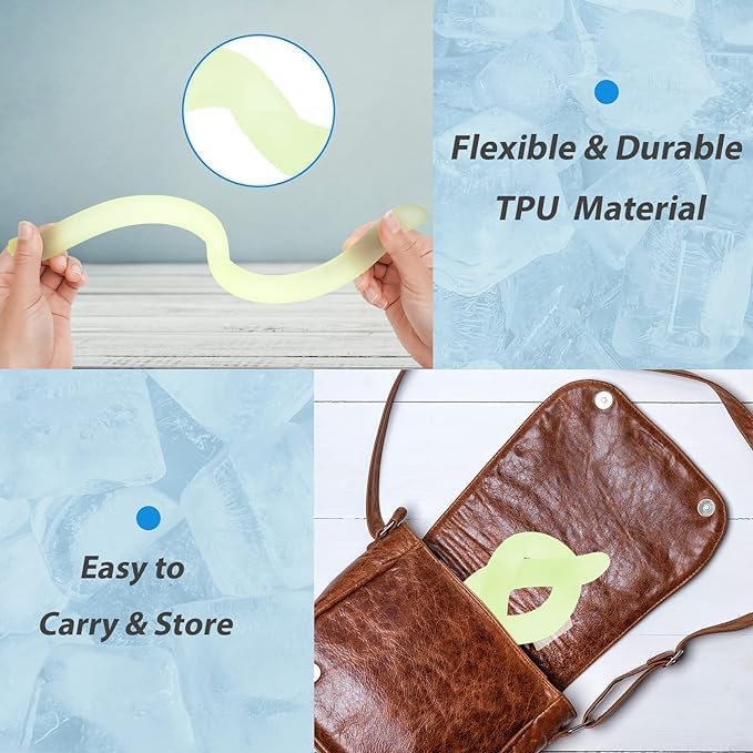 TILAK VENTURE Neck Cooling Ring, Neck Cooling Tube, Cooling Starts Below 15°C (59°F), Reusable Neck Cooler, Neck Cooling Tube for Summer Outdoor... - Image 7