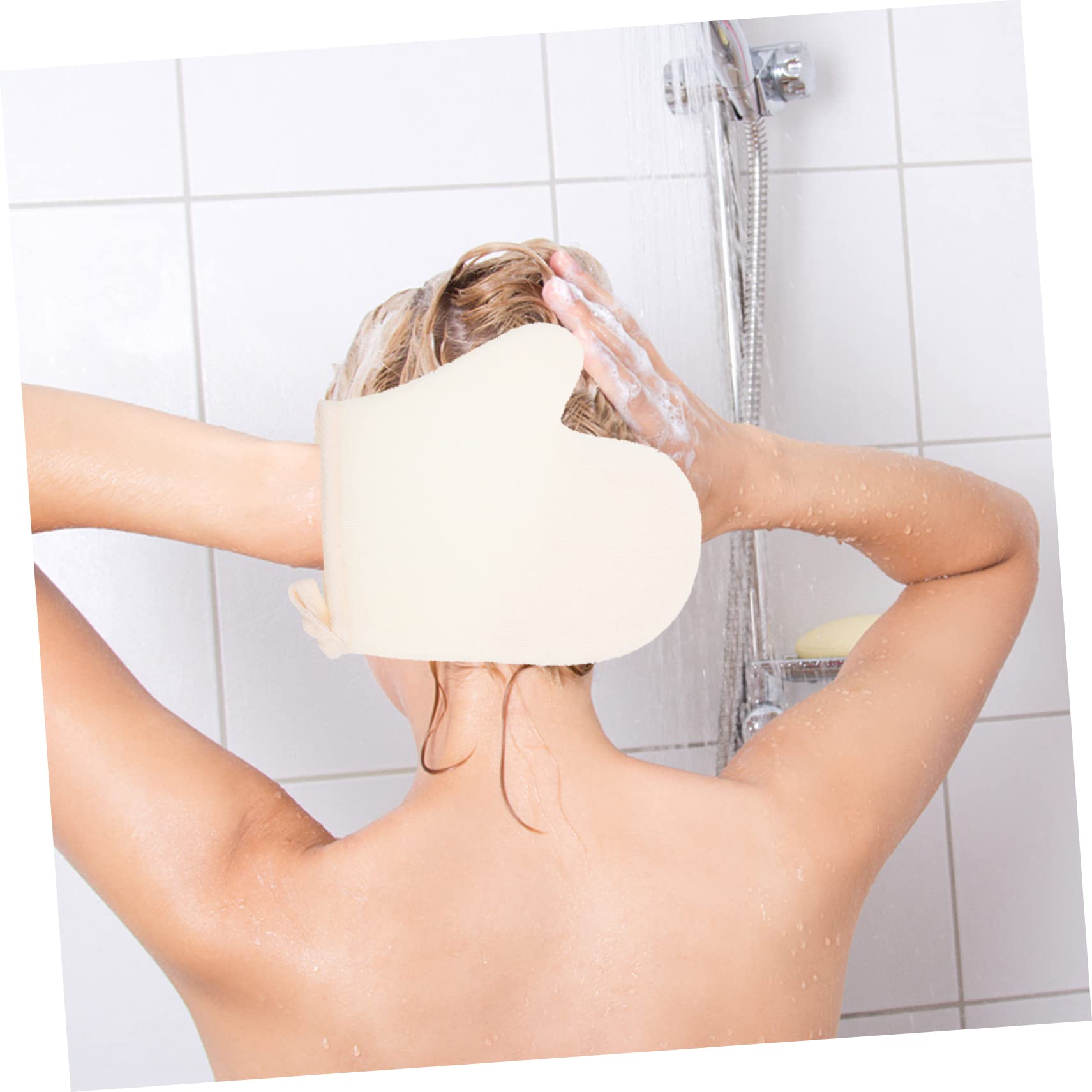 minkissy 8stücke Peelinghandschuhe Aus Dualseitige Badhandschuhe Für Sanftes Peeling Und Gründliche Reinigung Für Zuhause Und Spa-anwendungen