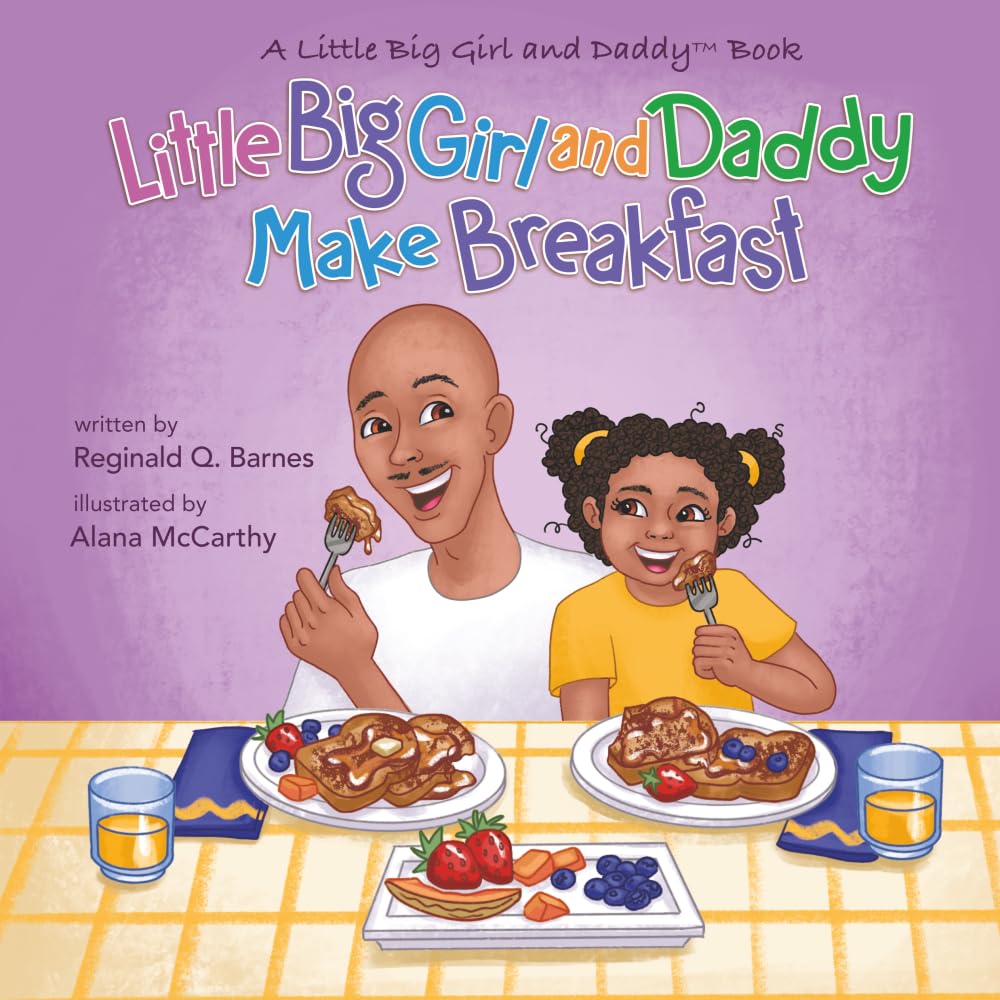 Little Big Girl and Daddy Make Breakfast