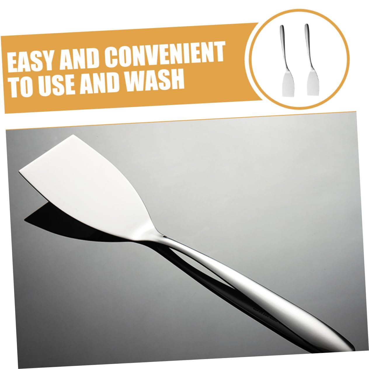BESPORTBLE 10pièces Spatule Acier Inoxydable De Ustensile De Cuisine Polyvalent Pour Barbecue Et Repas Extérieur Design Moderne Et Compact